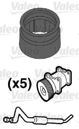 Gasket, coolant pipe ALFA ROMEO, IVECO, FIAT, LANCIA