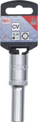 Socket Wrench Insert 1/2" "Super Lock" Socket (deep), 10 mm