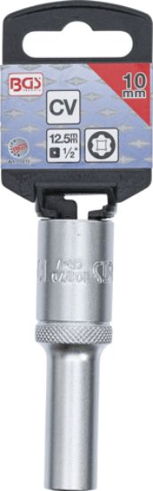 Socket Wrench Insert 1/2" "Super Lock" Socket (deep), 10 mm