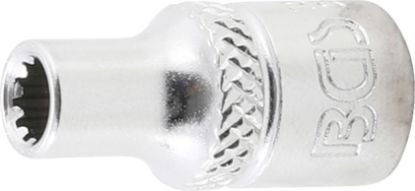 Socket Wrench Insert 1/4" Socket "Gear Lock", 4.5 mm