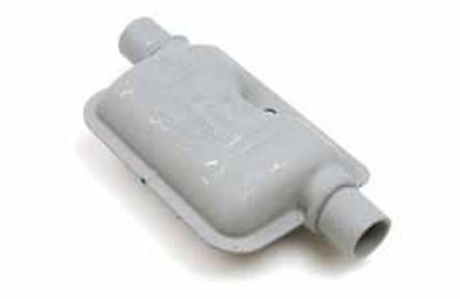 Silencer, auxilliary heater AT 35000/5000 EVO40/55 24mm