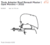Mounting Set, roof rack Renault Master/Opel Movano H2 -22