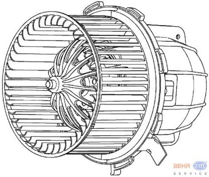Interior Blower A4 (8K2, B8), A5 (8T3), Q5....