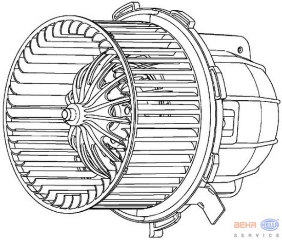 Interior Blower A4 (8K2, B8), A5 (8T3), Q5....