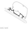 Mounting Set, roof rack Niesmann Smove 6.9B/Q Roof Adapter - 3.50m