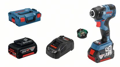 Electrical Tool Set (rechargeable) GDR 18V-200 C, 2x5.0Ah, CoMo, 1880, 200 Nm, 1/4"