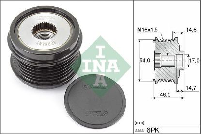 Alternator Freewheel Clutch PSA - 16 112 855 80