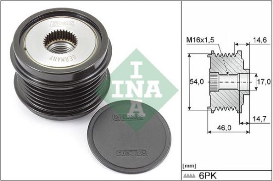 Alternator Freewheel Clutch PSA - 16 112 855 80
