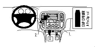 Trim Frame Toyota Landcruiser 100 98-