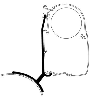 Mounting Set, roof rack Renault Trafic/Opel Vivaro/Nissan Primastar (5/8)
