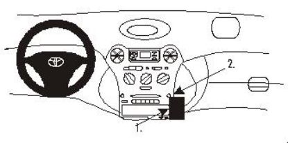 Trim Frame Toyota Yaris 99-