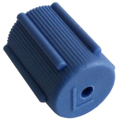 Gasket, coolant pipe Ventiilikork R134a LP sinine 15mmx8mm