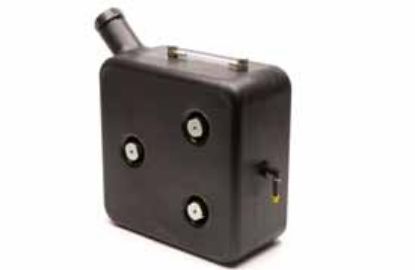 Fuel tank, auxilliary heater 24L, MUST PLASTMASS,+kinnitus