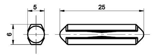 Fuse 25A 36V ATS 100tk