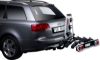 Bike Rack, trailer hitch carrier EuroRide 3 (3 rattale, 13pin)