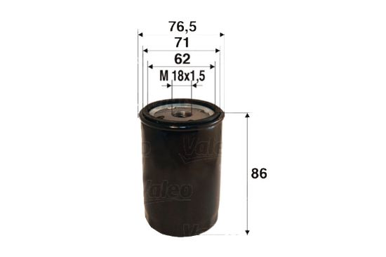 Oil Filter OPEL VECTRA C, SAAB 9-3 (YS3F)