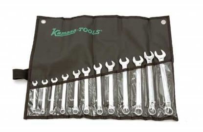 Ring-/Open End Spanner kompl, 8-19 mm, nurga all