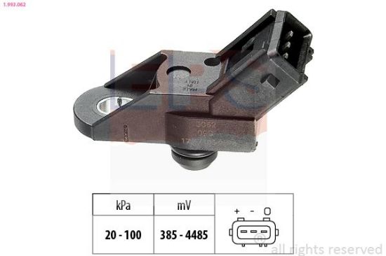 Air Pressure Sensor, altitude adaption Volvo - 1275342