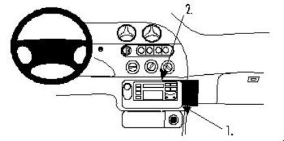 Trim Frame Ford Mercurv/Ford Cougar 99-