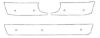 Trim/Protection Strip, radiator grille Audi A7 2010-2014