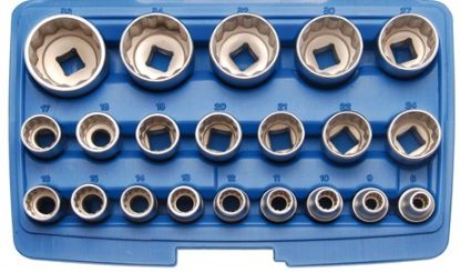 Breaker Bar 12 kant padrunite komplekt 8-36mm