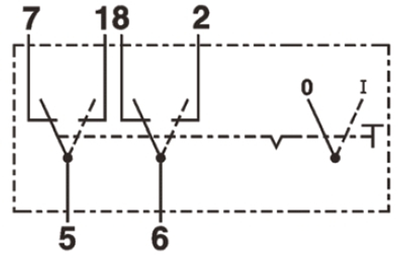 Switch 0-I 24V,8A