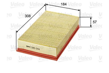Air Filter A6 (4A, C4), 80 (8C, B4)