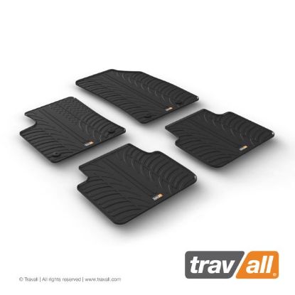 Non-skid Inset Mat OPEL/VAUXHALL CROSSLAND X (2017-) 4PC