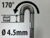 Video Endoscope Set Vaatluskaamera HD 4,5mm  pööratava otsaga