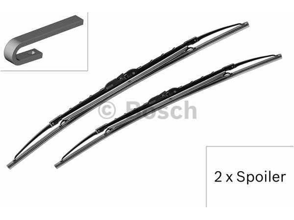 Wiper Blade TWIN 367S SET spoiler 600/625mm