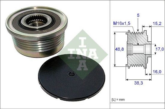 Alternator Freewheel Clutch RENAULT - 23 10 052 25R