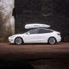 Roof Box (225x81x41cm; 425L), White Glossy