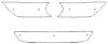 Trim/Protection Strip, radiator grille VW Passat 1997-2000