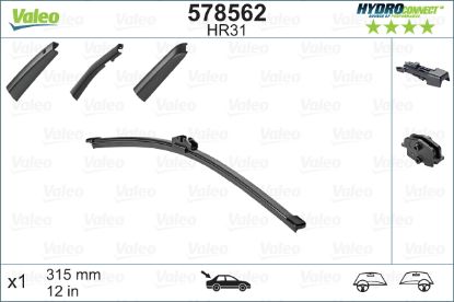 Wiper Blade HR31 HydroConnect 31cm TAGA Wiper Blade HR31 HydroConnect 31cm TAGA