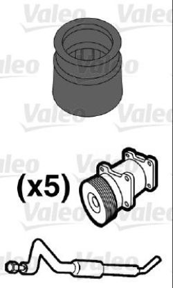 Gasket, coolant pipe ALFA ROMEO, IVECO, FIAT, LANCIA, RANAULT