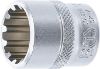 Socket Wrench Insert 3/8" Socket "Gear Lock", 18 mm