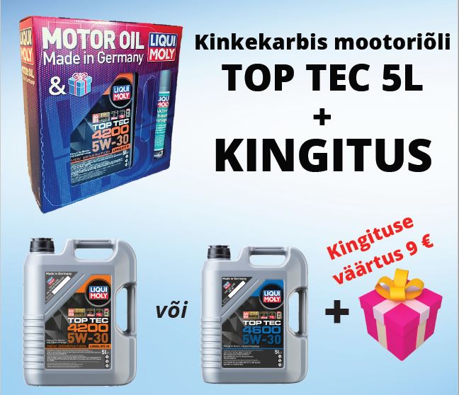 Engine Oil TOP TEC 4600 5w30 5L + kingitus