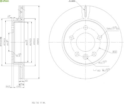 Brake Disc VAG - 2N0 615 601