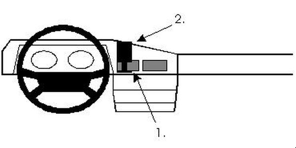Trim Frame MB 103 (190/190E) 84-92