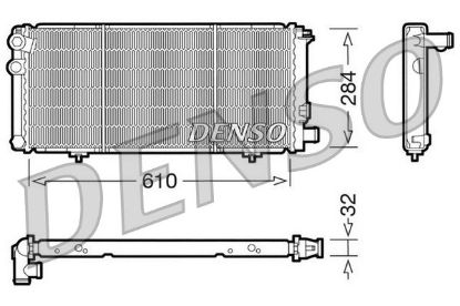 Radiator, engine cooling PEUGEOT 205 Diesel Radiator, engine cooling PEUGEOT 205 Diesel