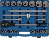 Power Socket Set Padrunvõtmete komplekt, 3/4" , 12 kant , 21 osa
