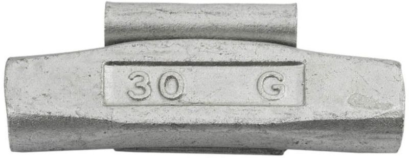 Balance Weight Terasveljele Fe - Zn kattega 30g 100tk Balance Weight Terasveljele Fe - Zn kattega 30g 100tk