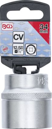 Socket Wrench Insert 1/2" Socket, 12-point, 34 mm