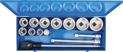 Socket Wrench Set 15-piece Socket Set, 1"