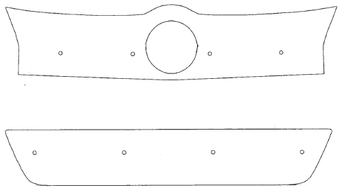 Trim/Protection Strip, radiator grille VW Golf 6 08-12