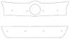 Trim/Protection Strip, radiator grille VW Golf 6 08-12