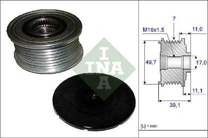 Alternator Freewheel Clutch MERCEDES-BENZ - 642 150 08 60