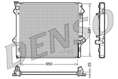 Radiator, engine cooling TOYOTA Landcruiser 3.0 D4d A Radiator, engine cooling TOYOTA Landcruiser 3.0 D4d A
