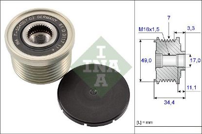Alternator Freewheel Clutch BMW - 12 31 7 542 351