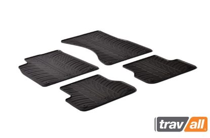 Non-skid Inset Mat AUDI A6/A7/RS6/RS7/S6/S7 (10-)(4P+FIX)